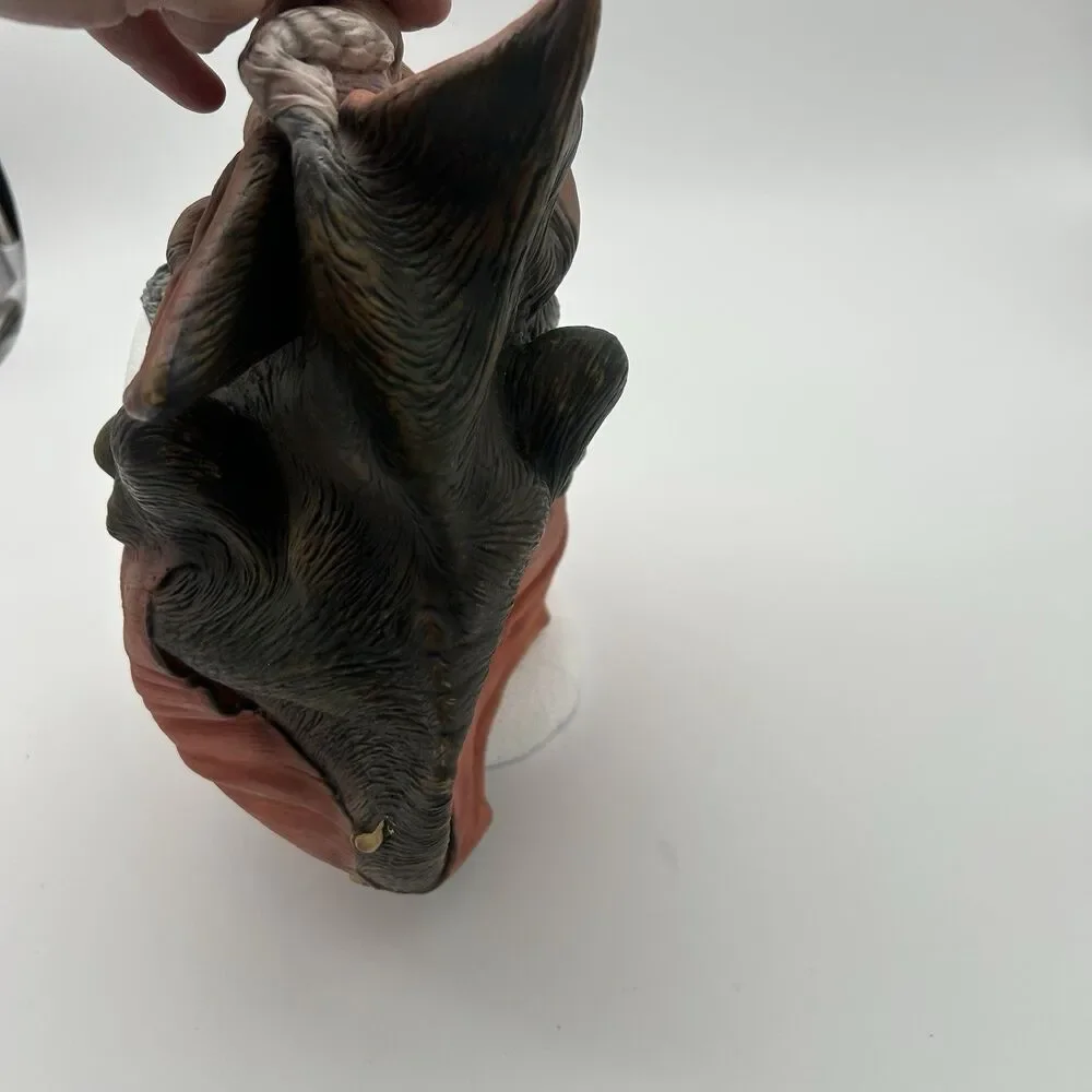 Vintage 1988 Imagineering Inc Halloween Bat Animal Half Mask Hat Costume